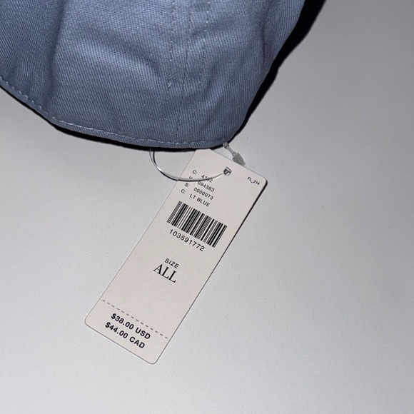 Anthropologie Blue 'Happy Hour Social Club' Cap - Picture 2 of 5